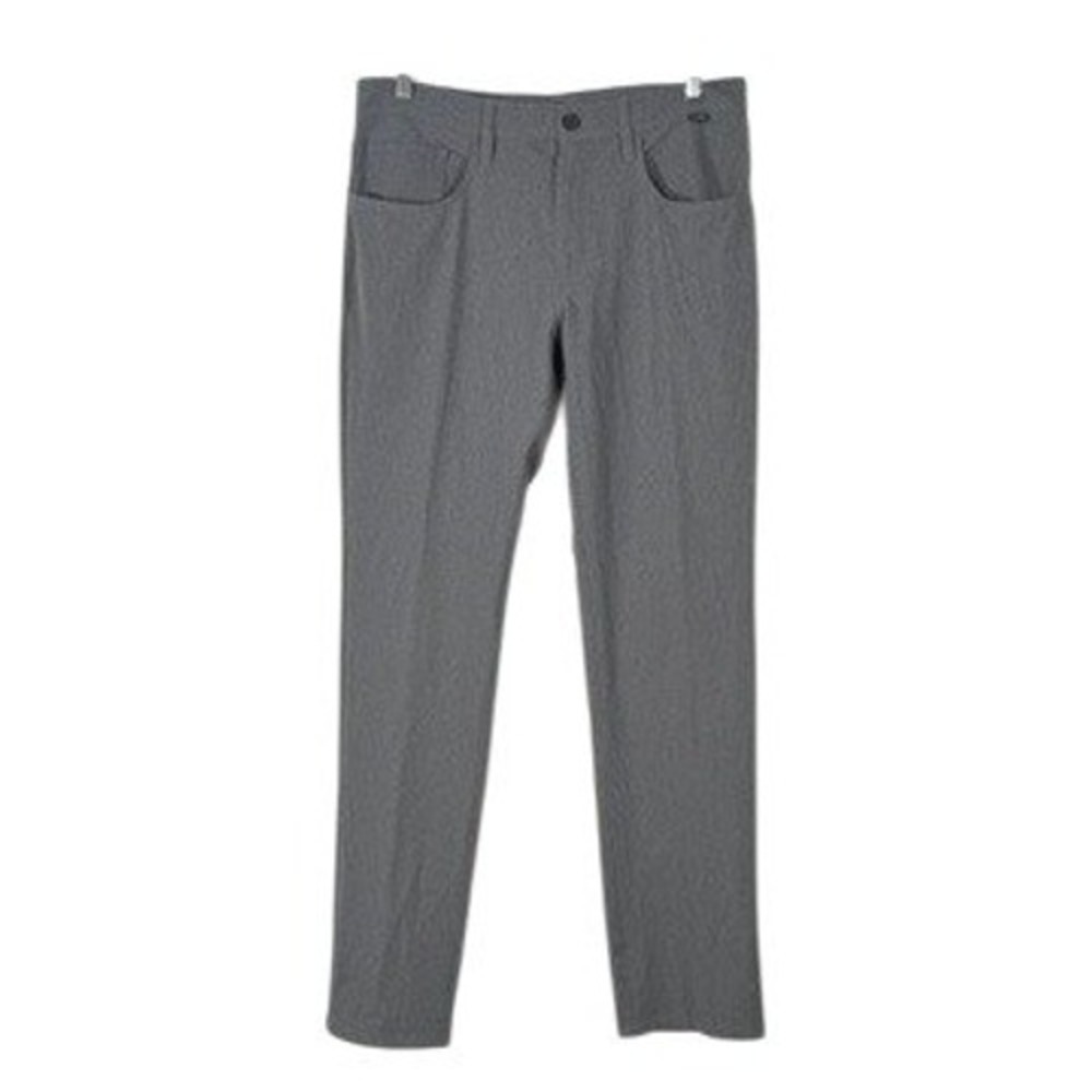 TravisMathew Mens‎ Golf Pants Size 32 Gray Performance Stretch Flat Front Prep